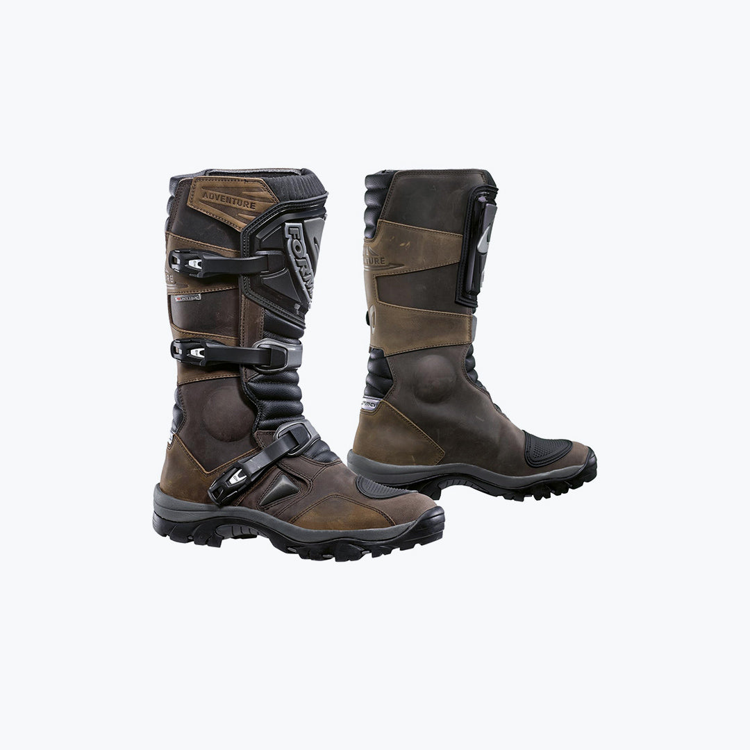 FORMA Adventure Boot High Brown – Waterproof Adventure Touring