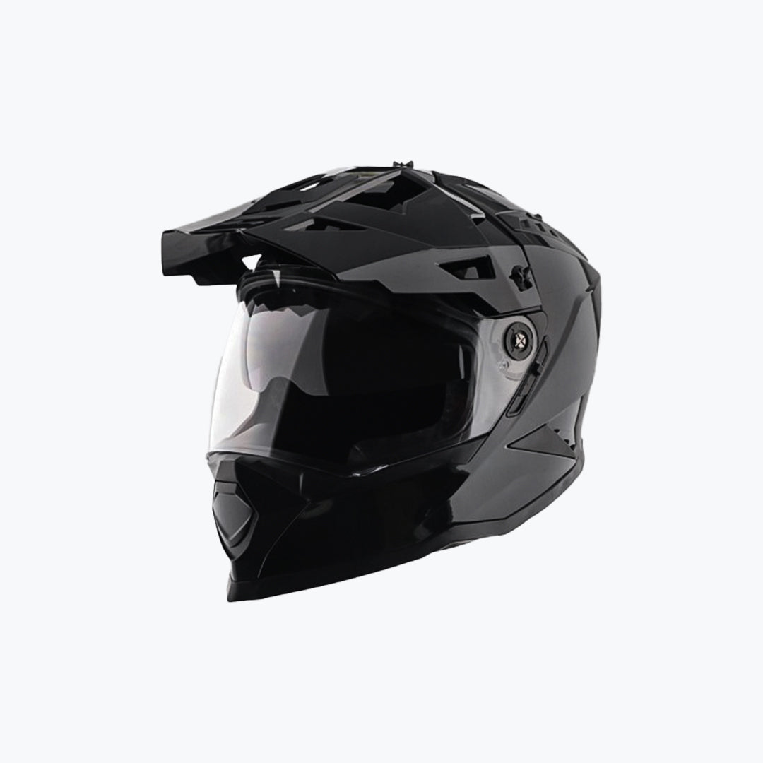 full face vega motorcycle helmet V-Star Red Meets US DOT FMVSS 218 standard. Vega Helmet With Black Visor