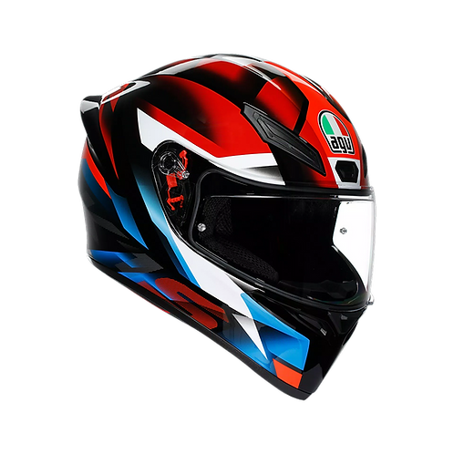 AGV K1 S Fastlap Black/Red/Blue ISI Full Face Helmet