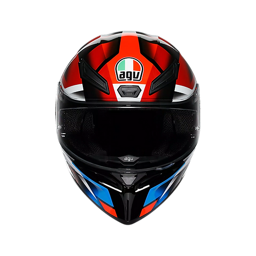 AGV K1 S Fastlap Black/Red/Blue ISI Full Face Helmet