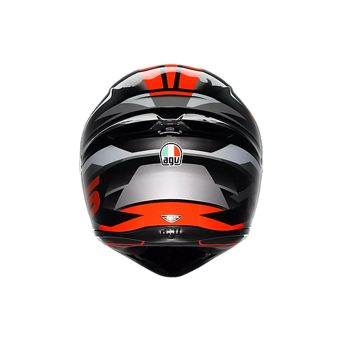 AGV K1 S Fastlap Black/Grey/Red ISI Full Face Helmet