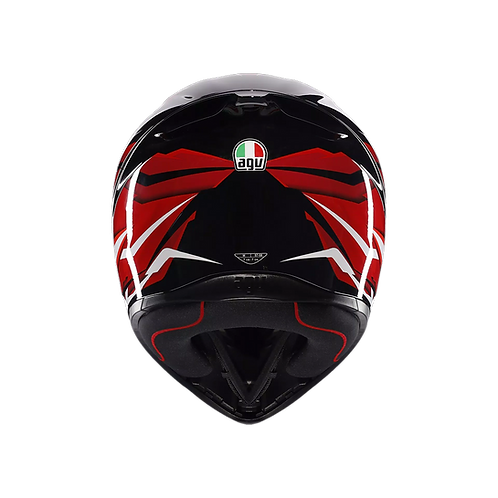 AGV K1 S Lion Black/Red/White ISI Helmet