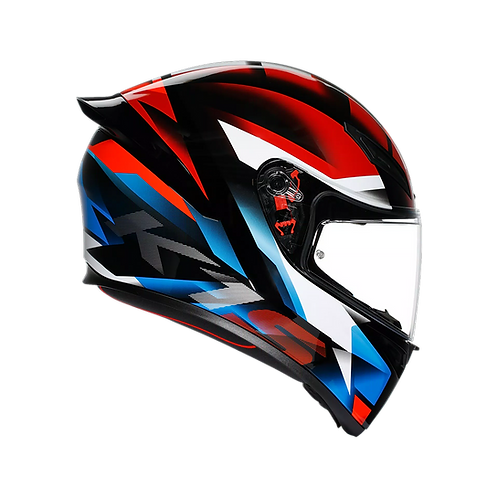 AGV K1 S Fastlap Black/Red/Blue ISI Full Face Helmet