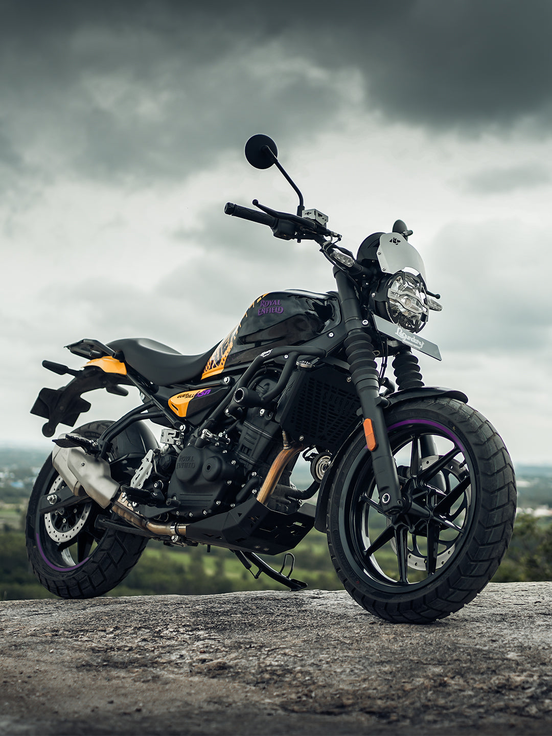 Legundary RE Guerrilla 450 Zephyr Metal Visor