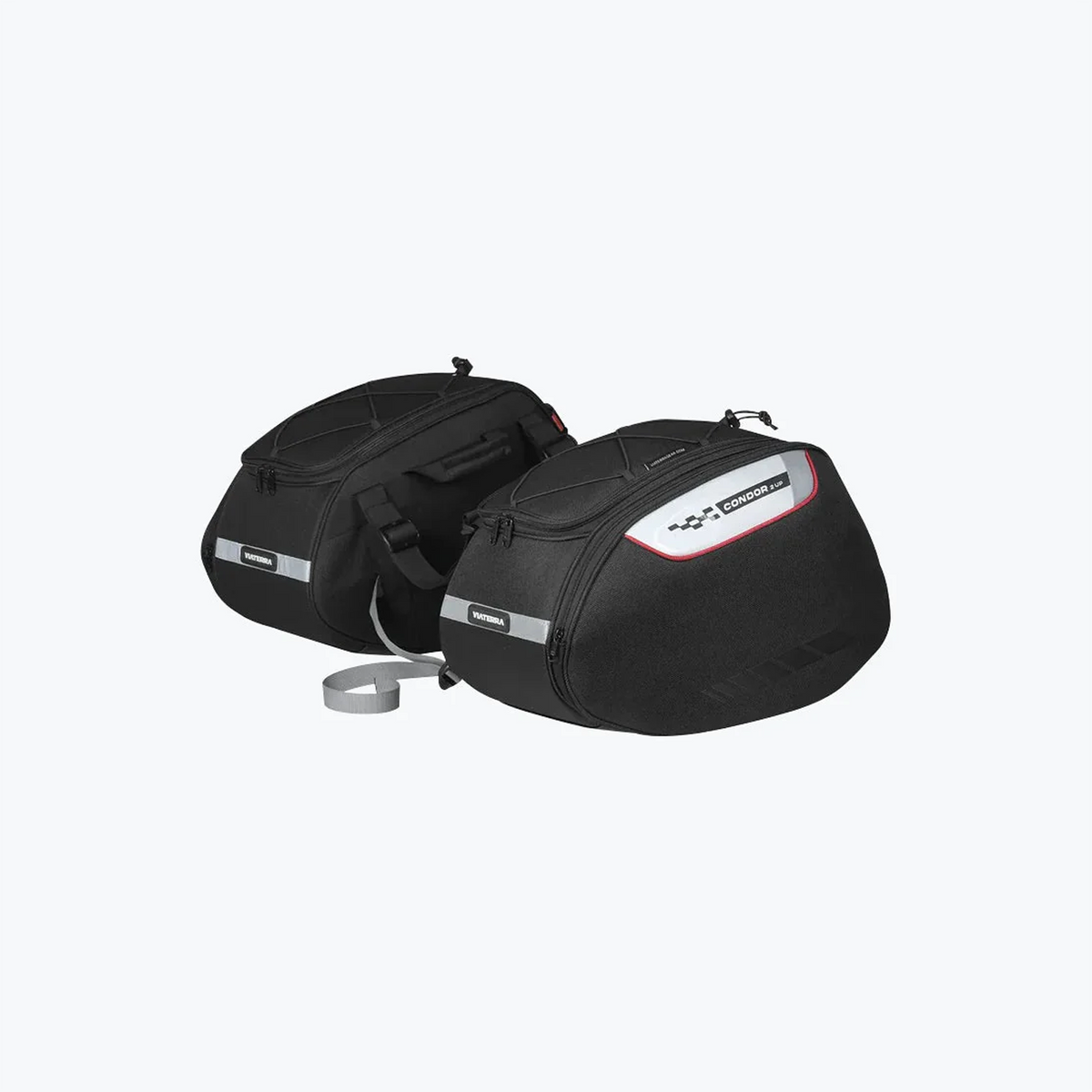 Viaterra Condor 2UP 100% Water Proof Saddle Bag Black