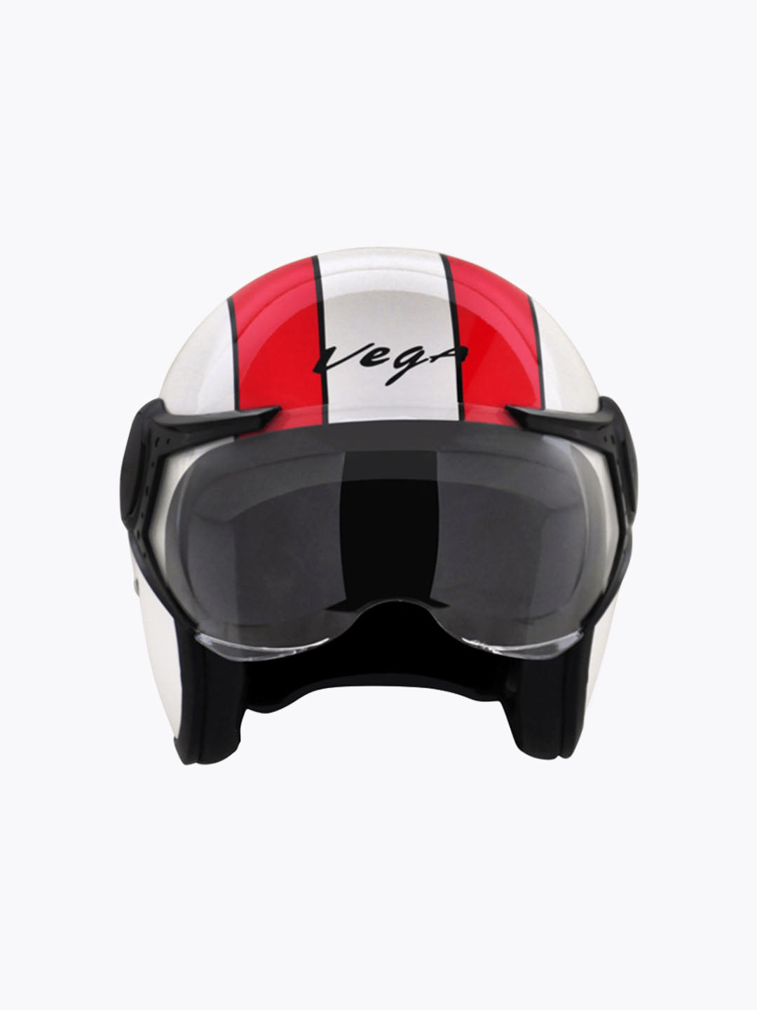 Vega jet 777 With Visor White Red