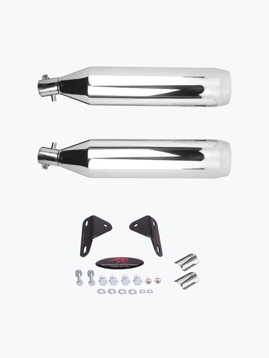 Red Rooster Performance Super Meteor 650 Astral Exhaust Polish