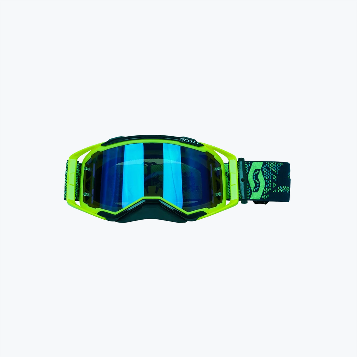 SCOTT Replica Goggles With Box GRN.F BLK.N BLUE Tint