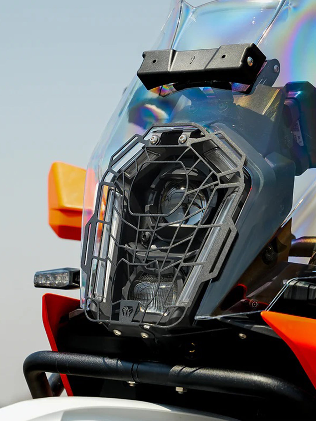 Moto Torque KTM 390 ADV X Head Light Grill Black