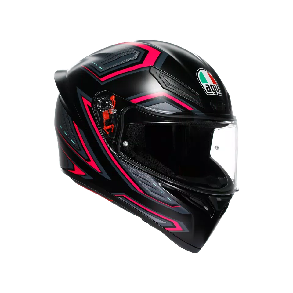 AGV K1 S Sling Matt Black/Pink ISI Full Face Helmet