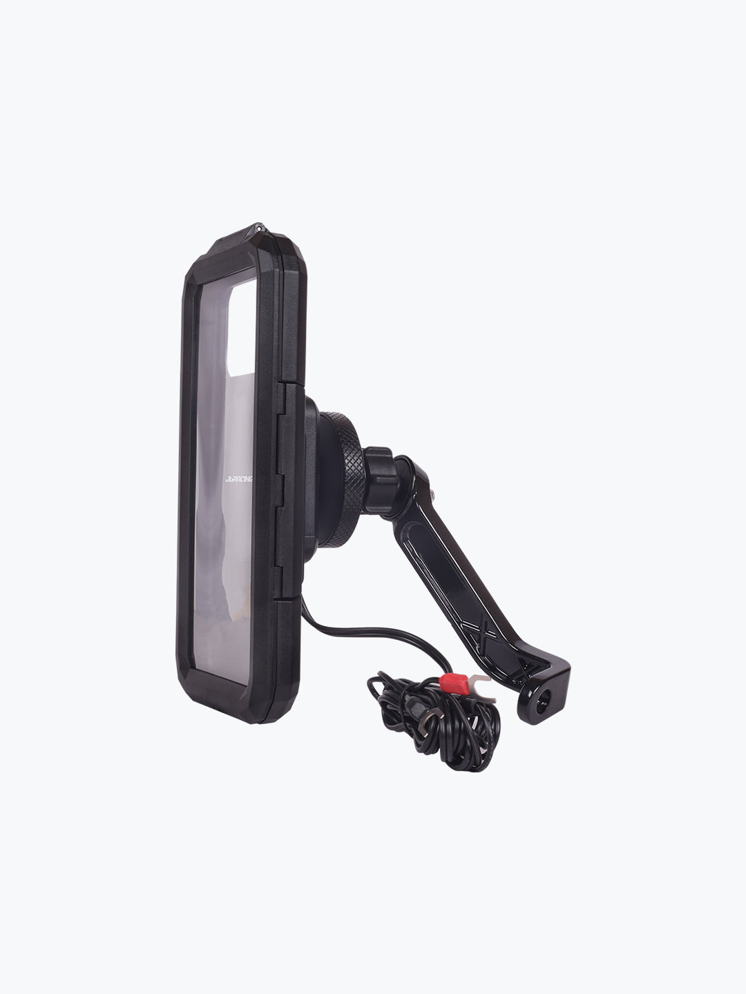 Jb Racing M18L-A2-MO With Vibration Damper Wireless Charger Long Mirror Mount