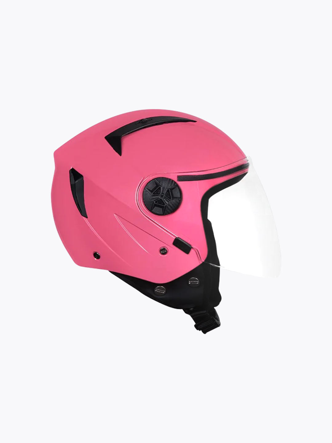 Studds Vogue Open Face Helmet Baby Pink