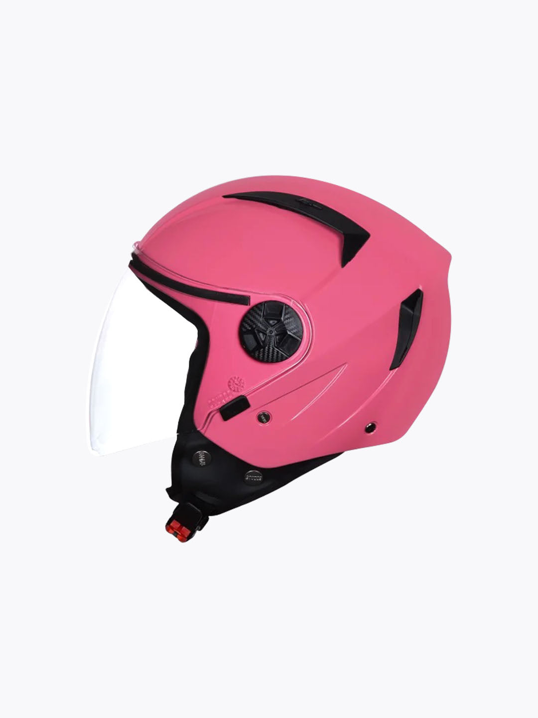 Studds Vogue Open Face Helmet Baby Pink