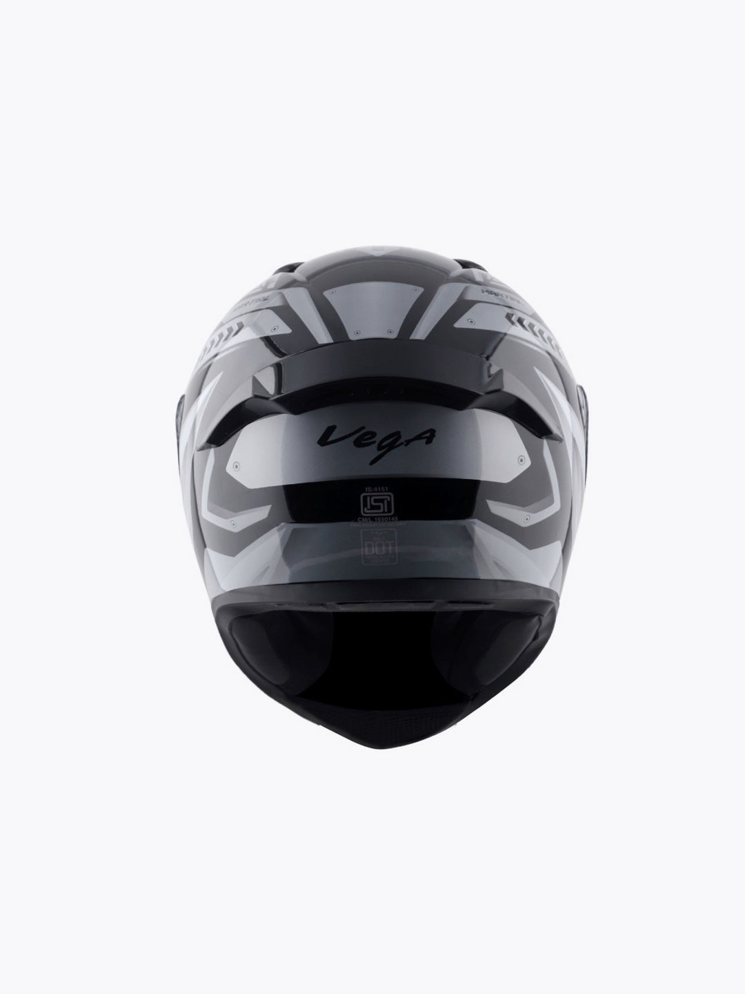 Vega Bolt Martial Full Face Helmet Black Blue / BLK Neon YLW / BLK GRY / BLK RED
