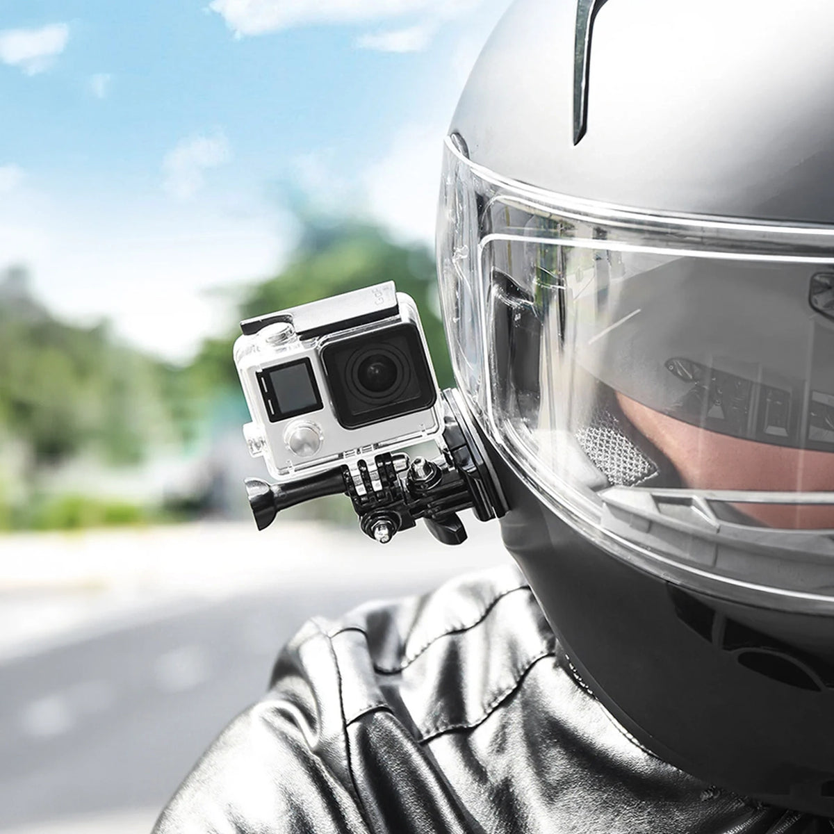 MOTOWOLF MDL3520 Universal Helmet Action Camera Mount