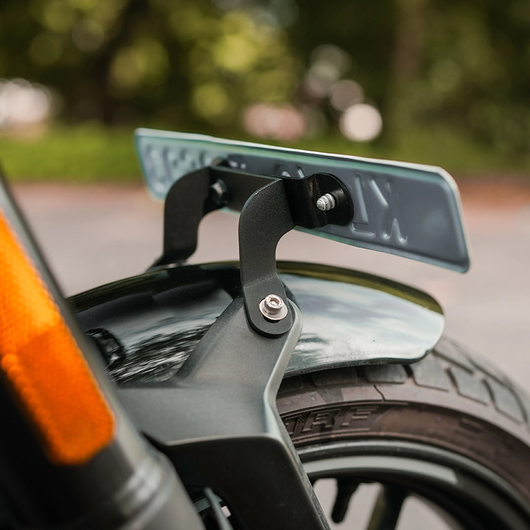 LEGUNDARY TRIUMPH TRACKER 400 COSMIC HEADLIGHT GRILL & NUMBER PLATE HOLDER  BLACK & SLIVER,