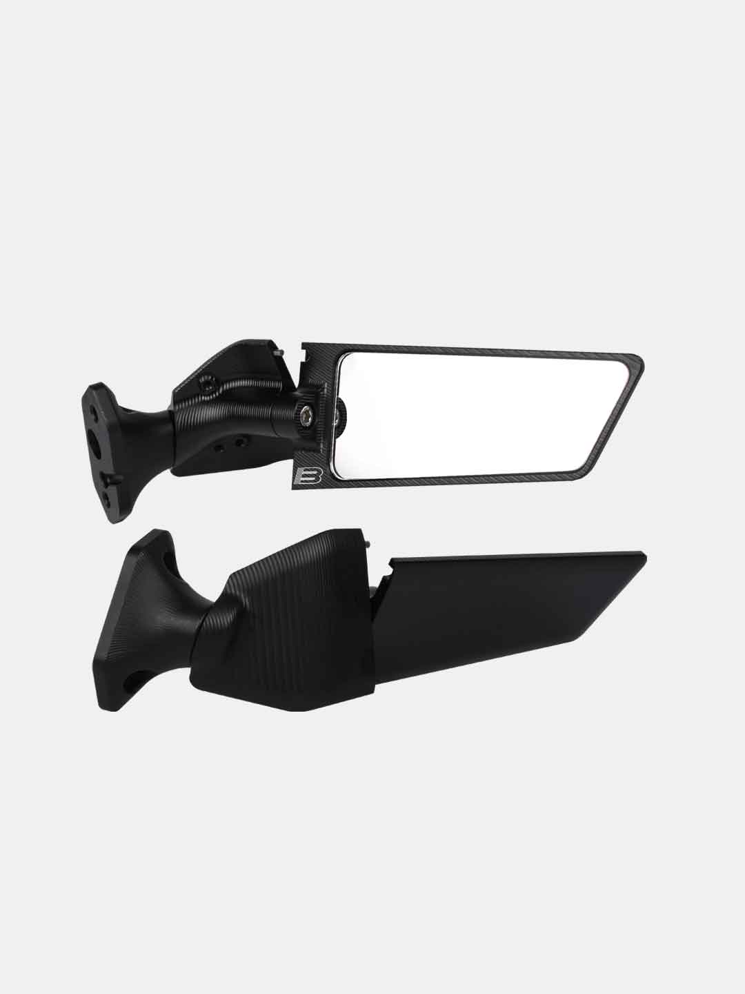 Super Stealth Wing Fin Mirror for Yamaha R15 V4