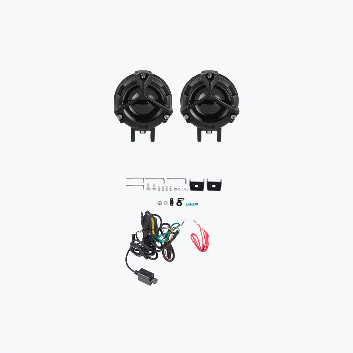 HJG Trident Premium Pair Fog Light With Dimmerstat