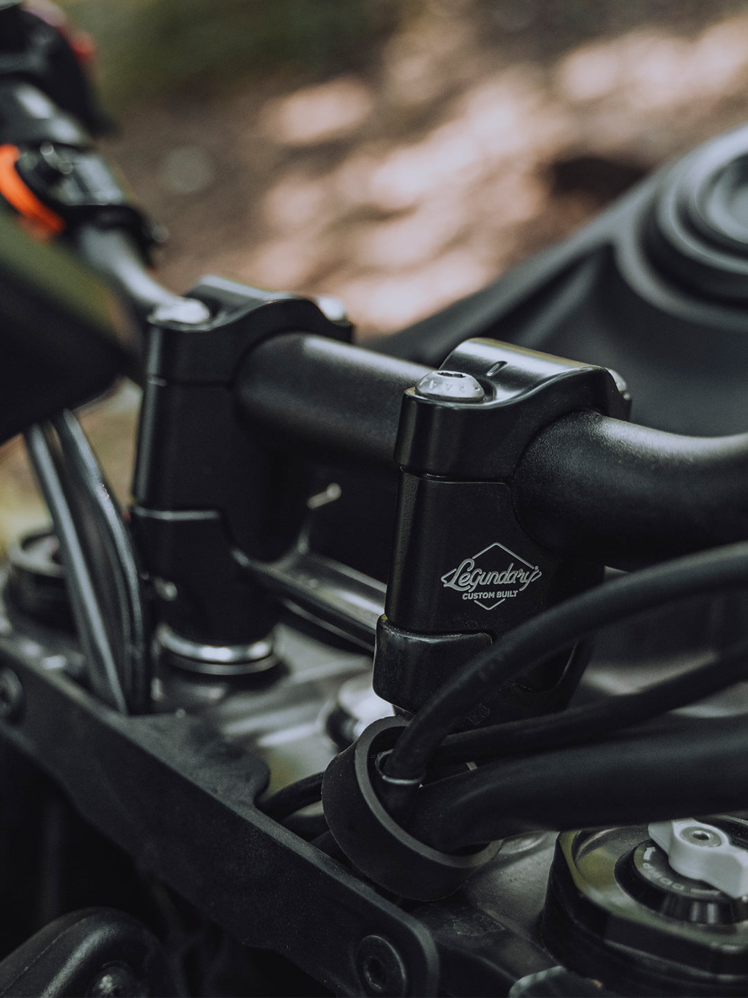 Legundary KTM ADV 390 2025 Model Dodger Handle Riser Black