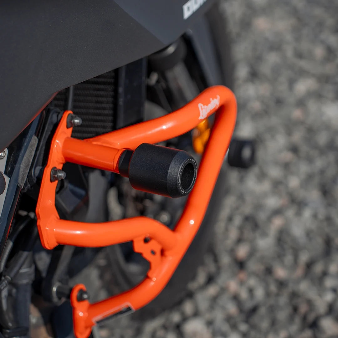 KTM DUKE 390 GEN 3 /250 GEN 3 DEFENDER CRASH GUARD ORANGE