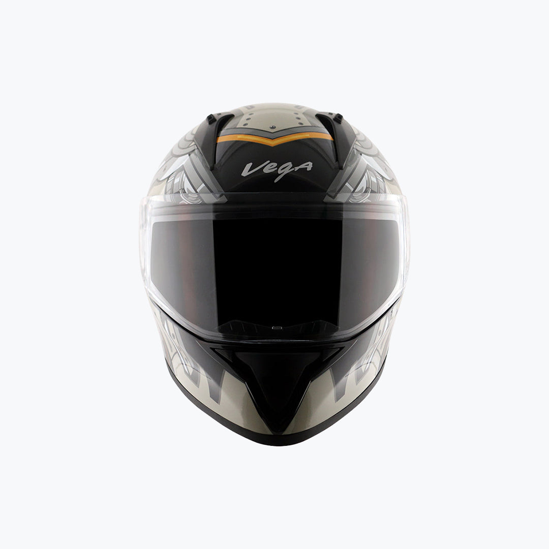 Vega Bolt Superhero Full-Face Motorcycle Helmet