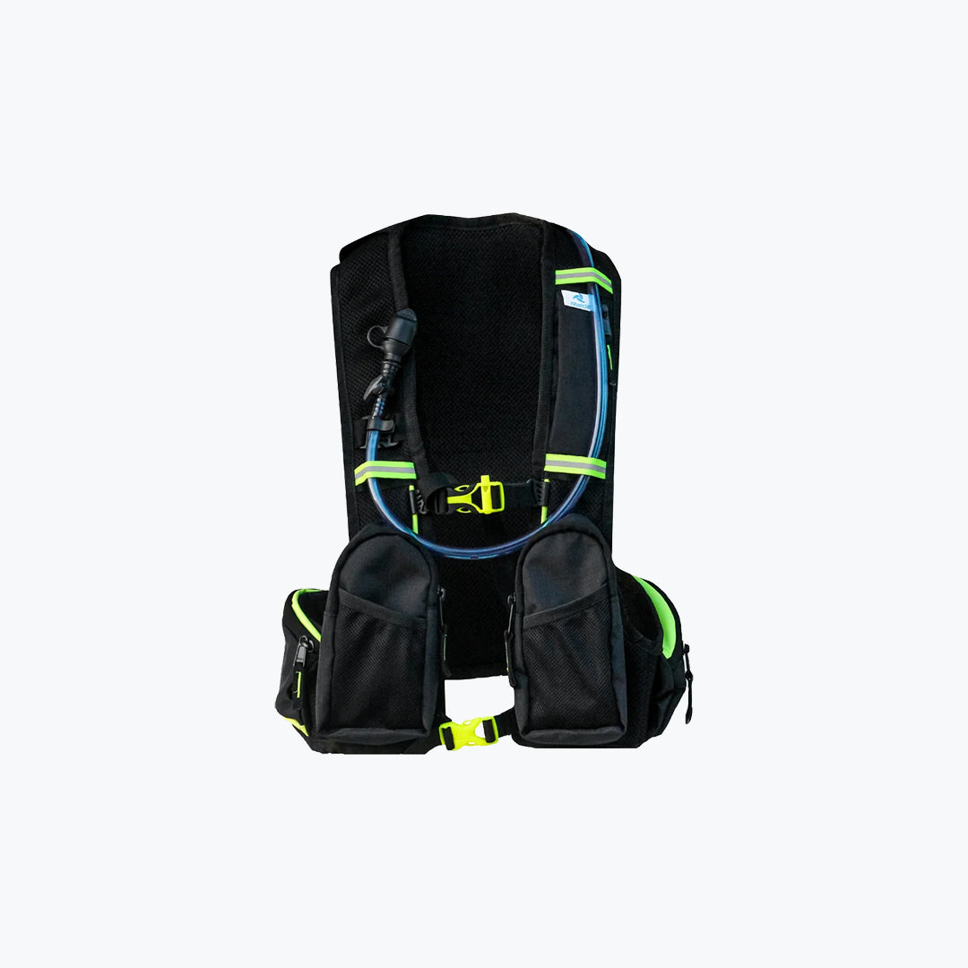 Raida Ultra Hydration Backpack with Bladder Black / Hi-Viz Yellow