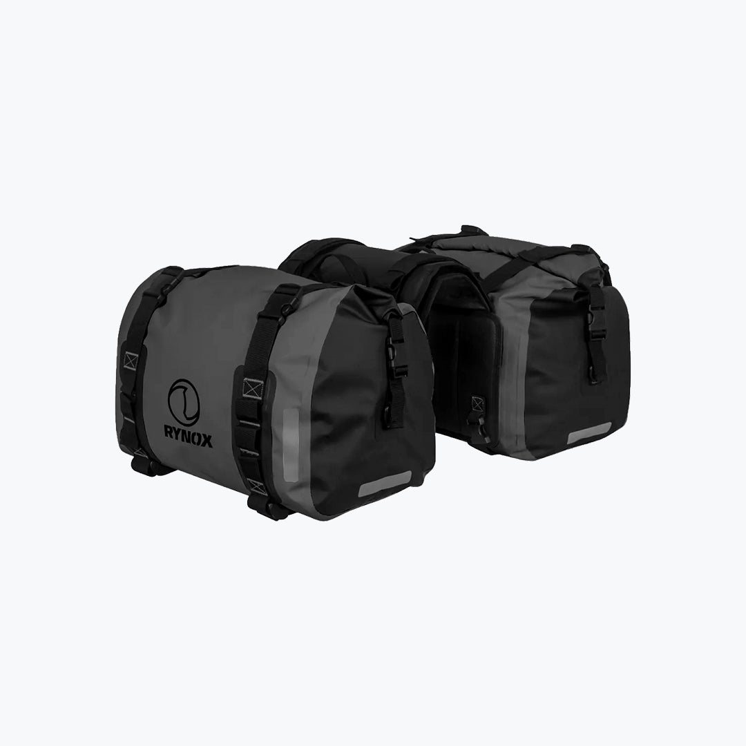 Rynox Expedition Saddle Bag Dark Grey