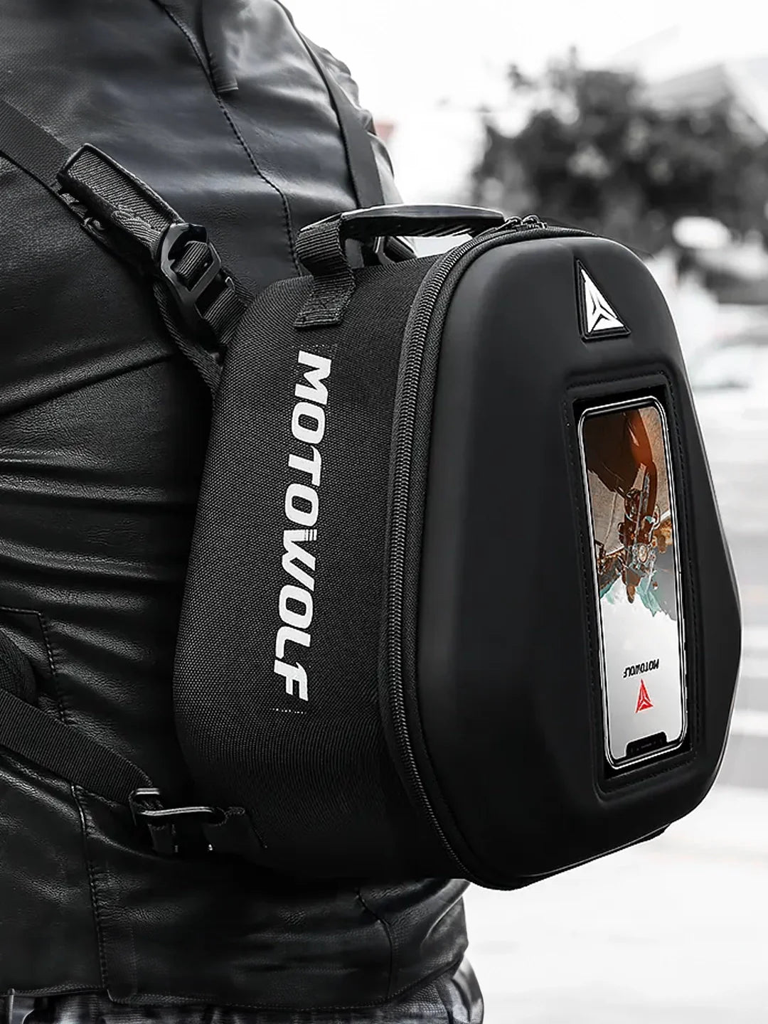 Motowolf Tank Bag Black 0702