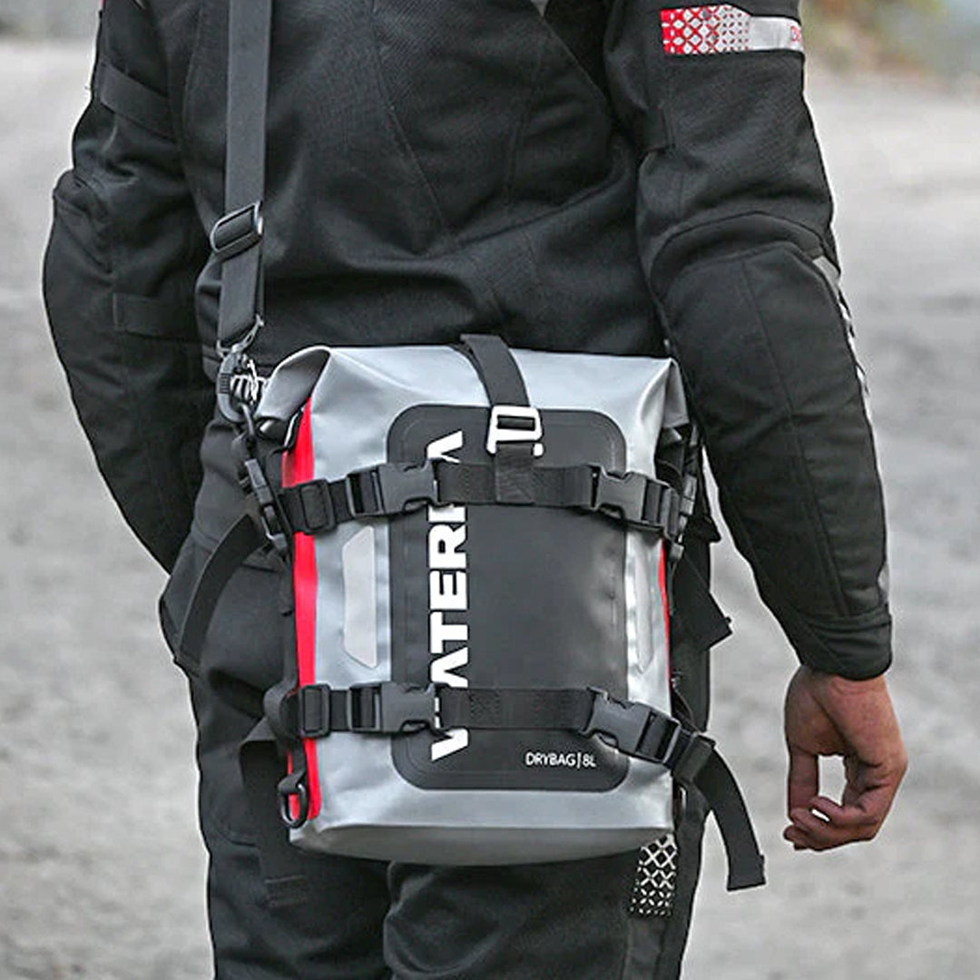 Viaterra Drybag 8L Grey Red