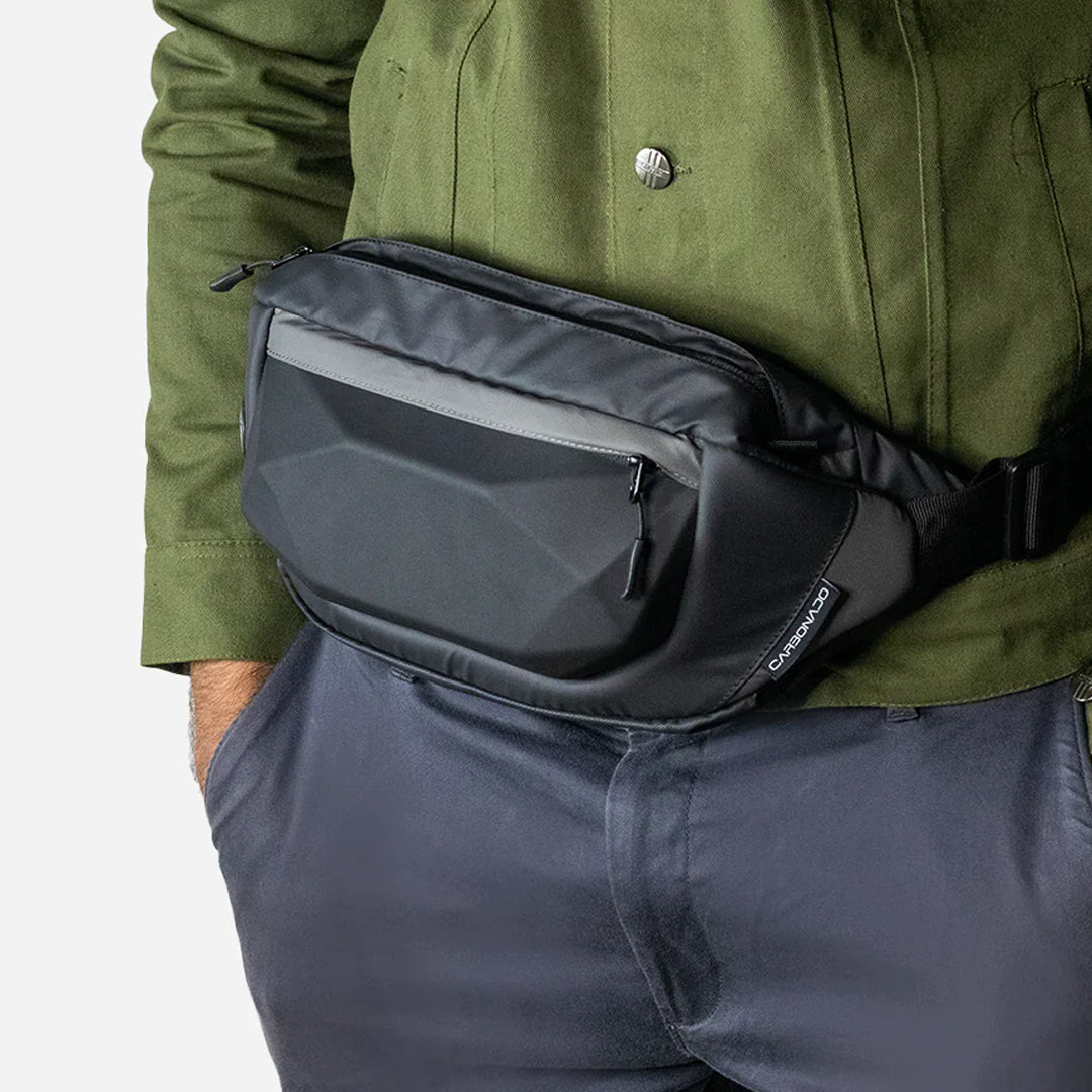 Carbonado Rock Bag Black – Compact Everyday Utility Carry Bag