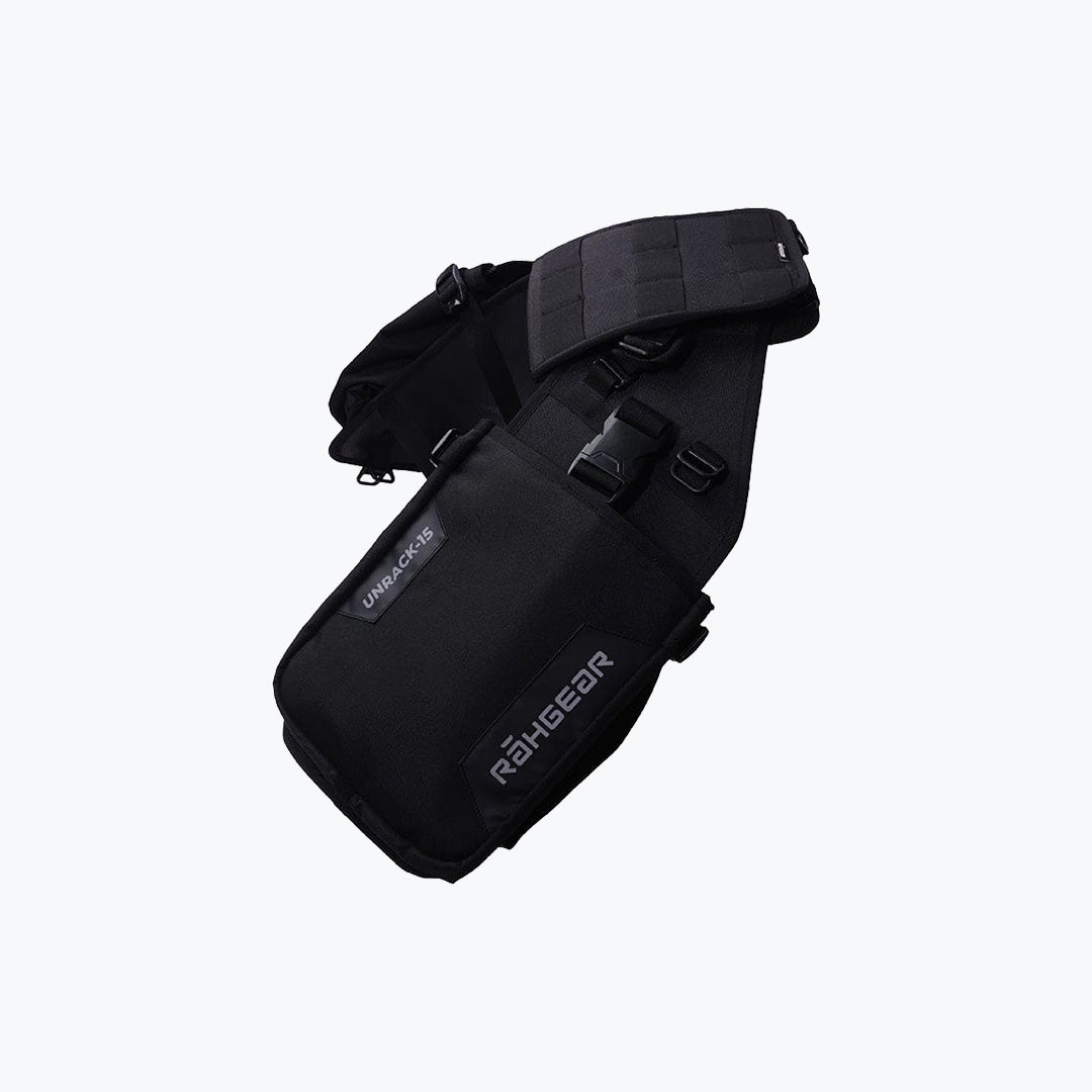 Rahgear Unrack Gateway Rackless Saddle Bag Black