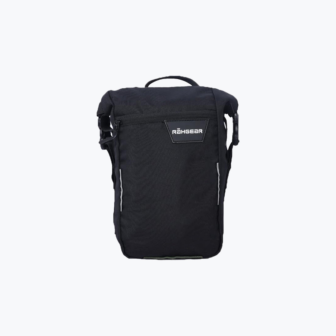 Rahgear Compack 15 WP Tail Bag Black – Waterproof Motorcycle Tail Bag 15L