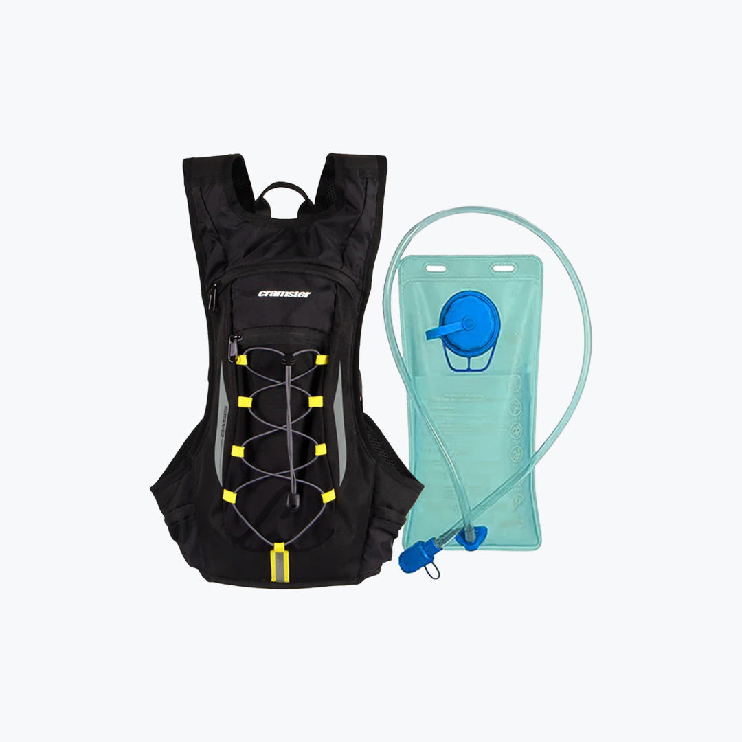 CRAMSTER OASIS HYDRATION BACKPACK Black Yellow 2L