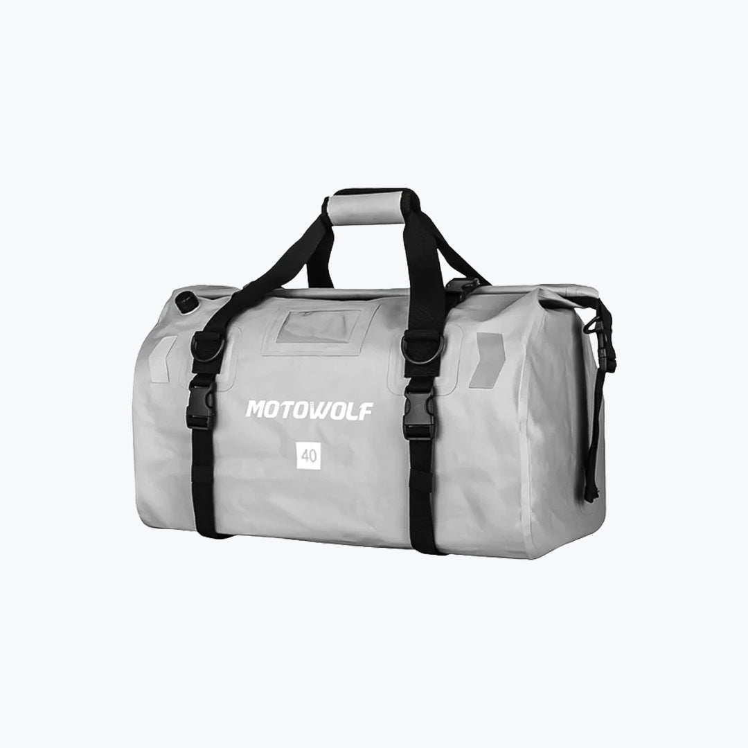 MOTOWOLF MDL0717 40L Orange Waterproof Motorcycle Travel Bag