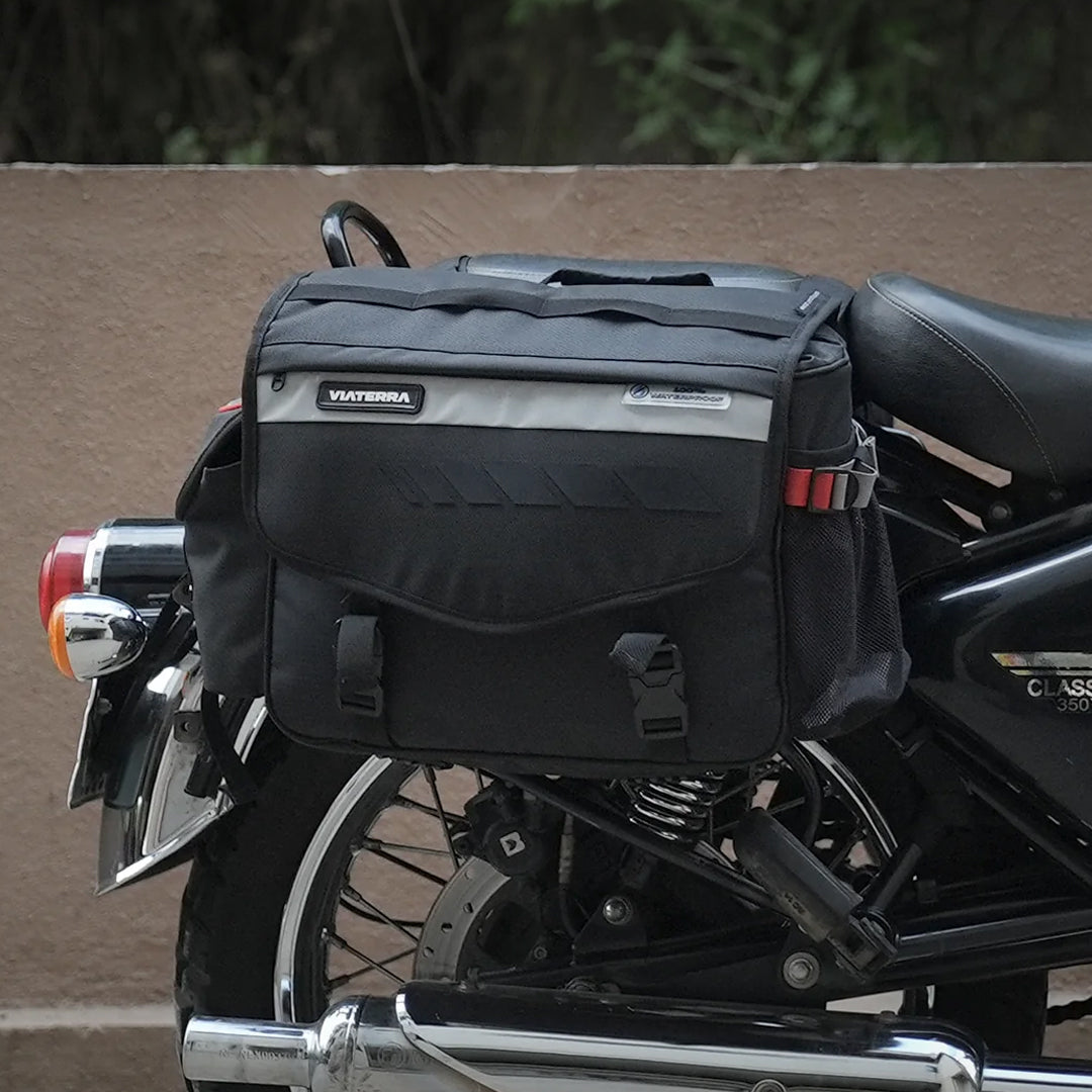 Viaterra 100% WP Leh Mini Saddle Bag 52L Black