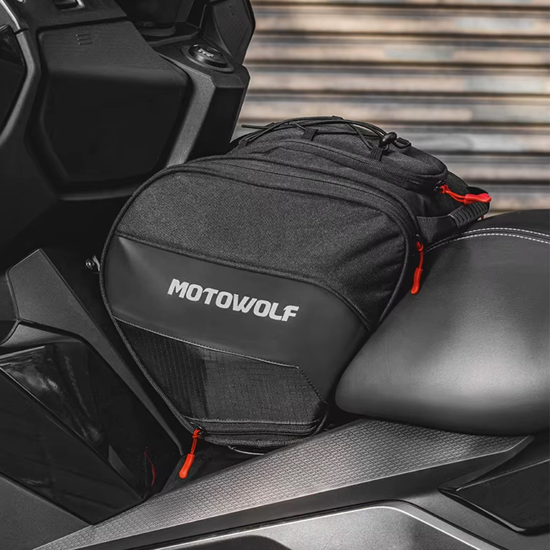 MOTOWOLF MB5 Fuel Tank Bag Black 15L Motorcycle Storage Bag