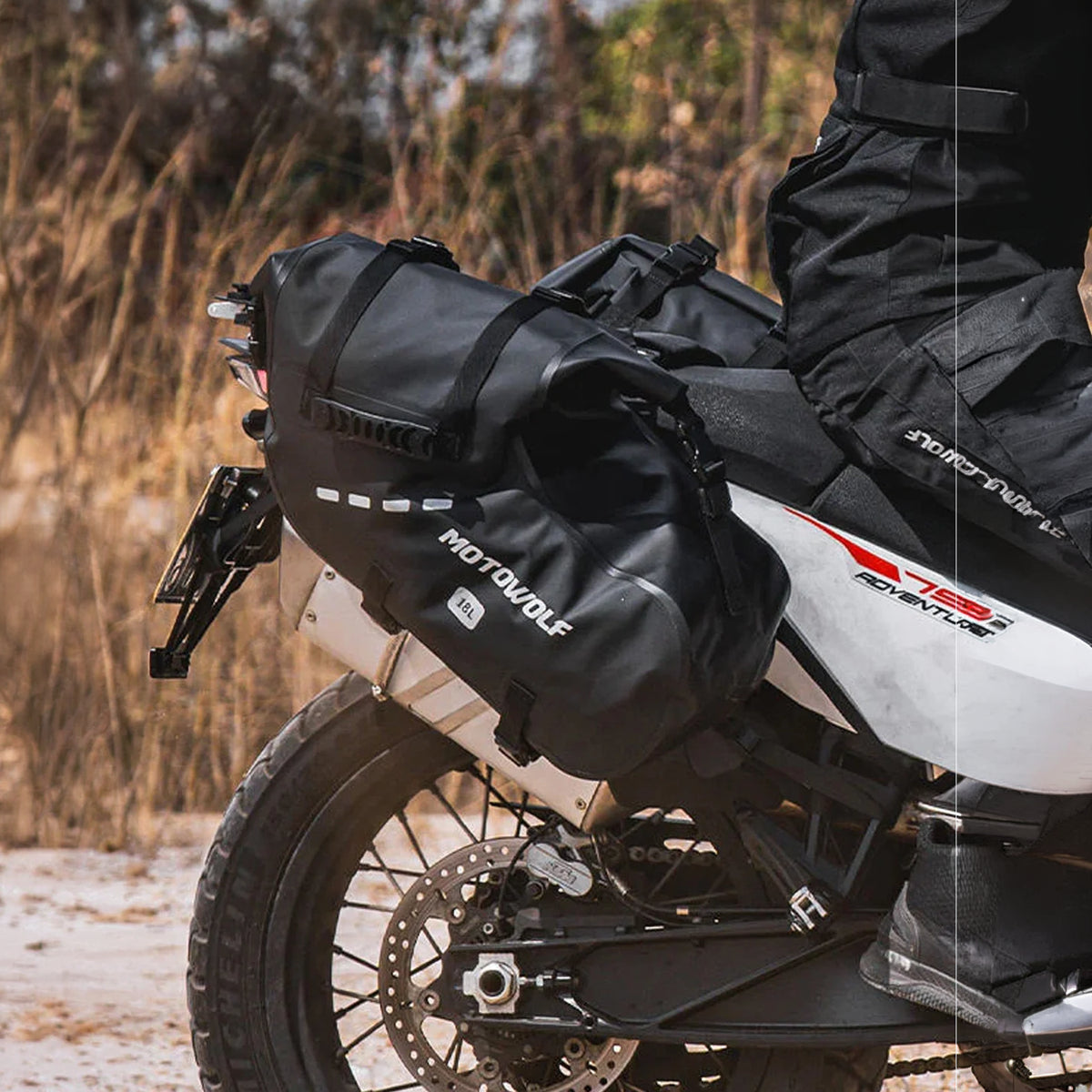 MOTOWOLF MB2 Side Bag Black 18L