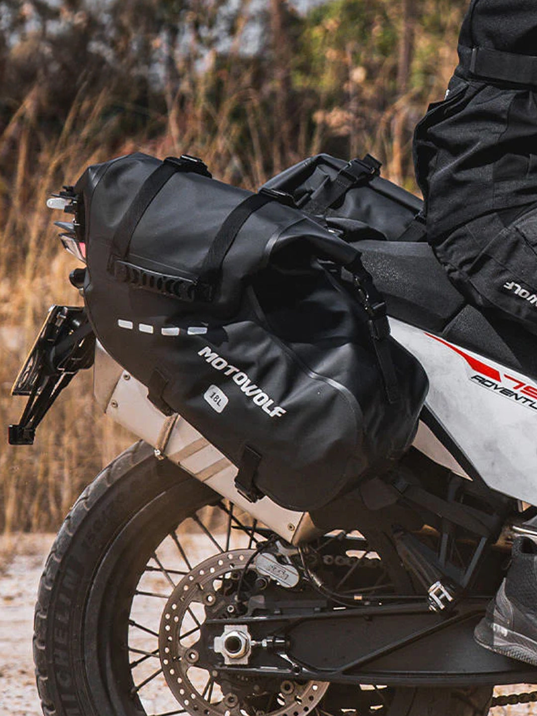 MOTOWOLF MB2 Side Bag Black 18L