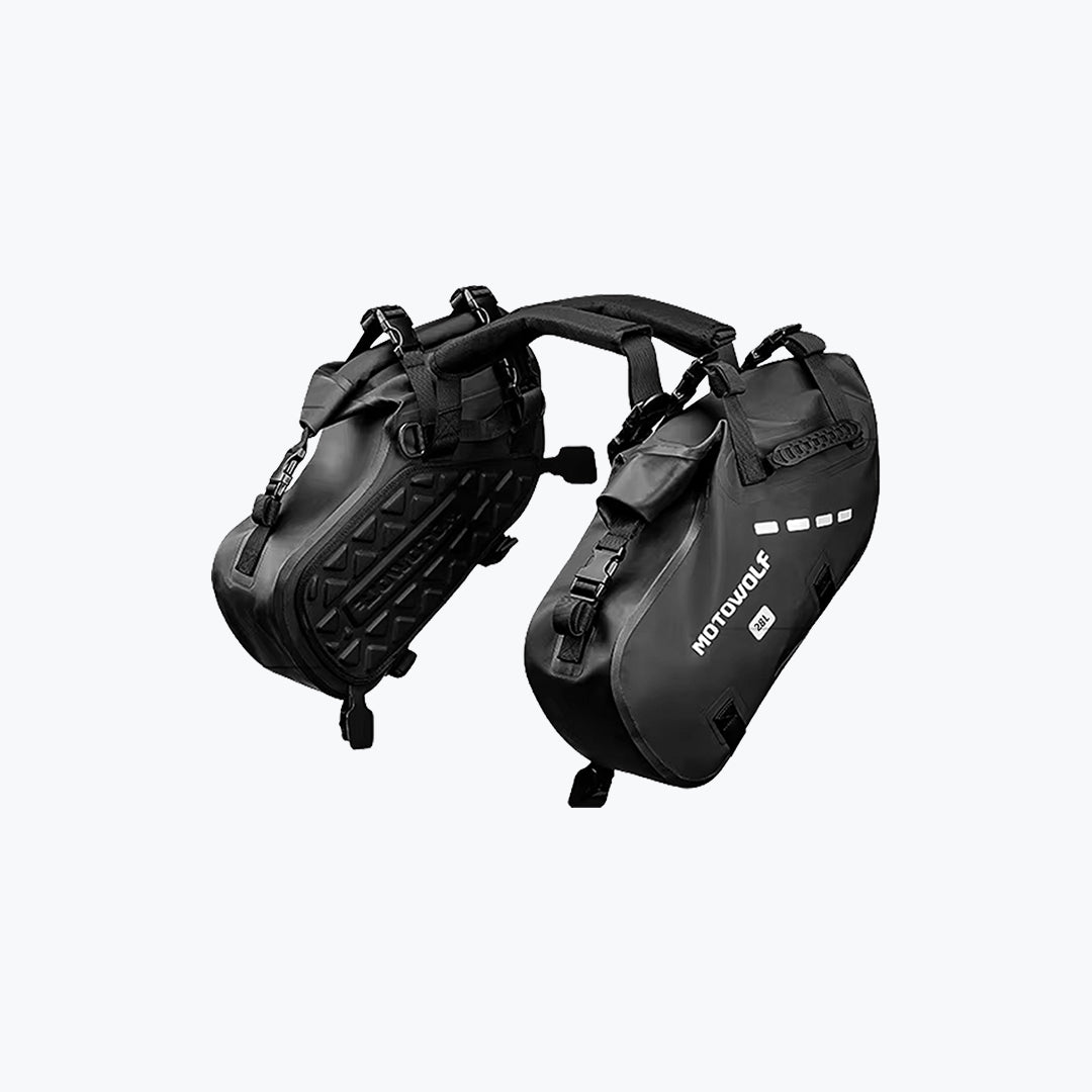 MOTOWOLF MB2 28L Black Motorcycle Side Bag