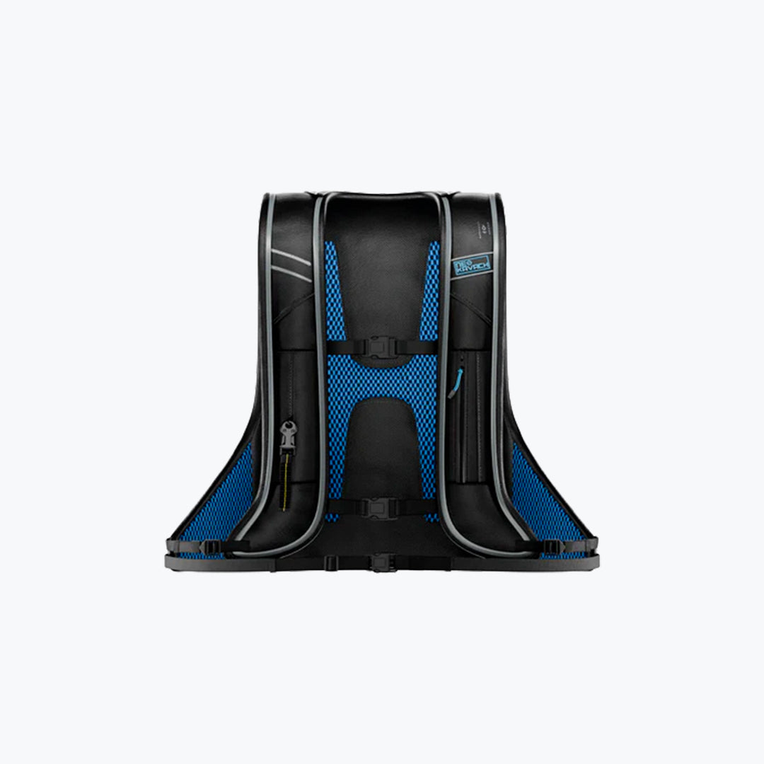 NeoKavach Tech Pack Air Smart Riding Backpack with Level 2 Back Protector