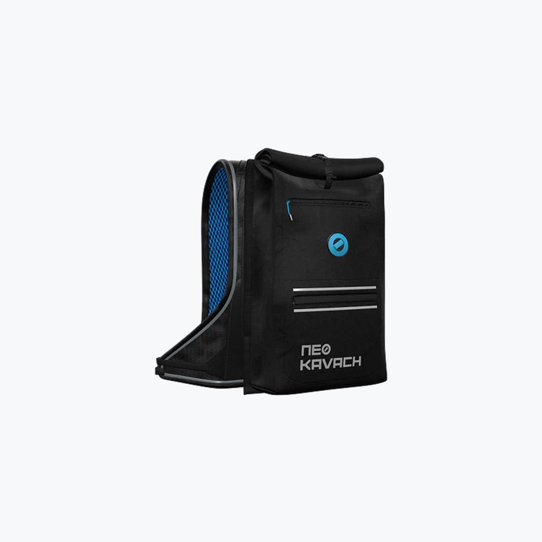 NeoKavach Tech Pack Air Smart Riding Backpack with Level 2 Back Protector