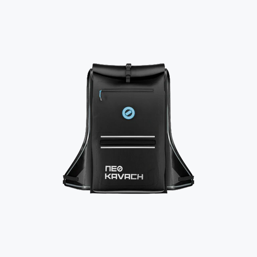 NeoKavach Tech Pack Air Smart Riding Backpack with Level 2 Back Protector