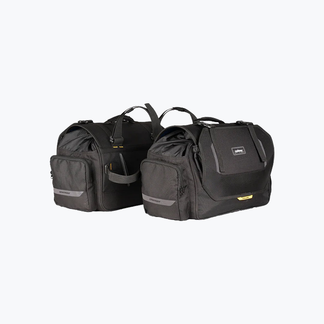 CRAMSTER Stallion Saddlebags 60L Stormproof Motorcycle Luggage Bags