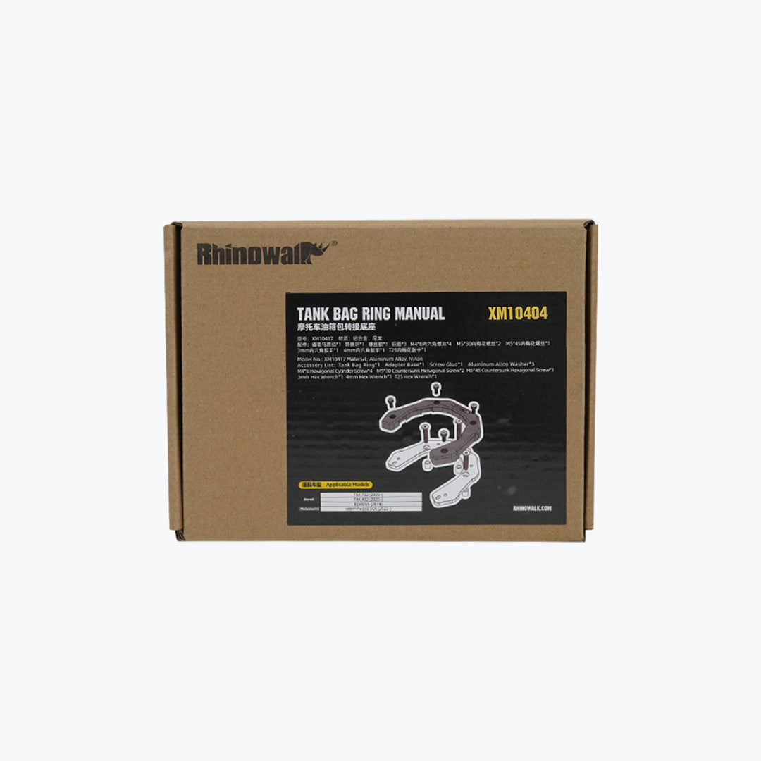 Rhinowalk XM10404 Motorcycle Tank Bag Ring