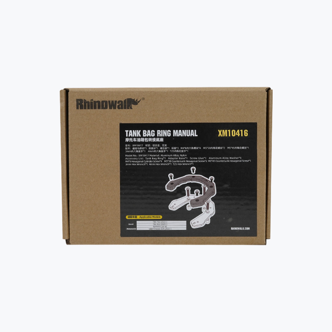 Rhinowalk XM10416 Magnetic Tank Bag Mounting Ring for Suzuki, Haojue & Ducati