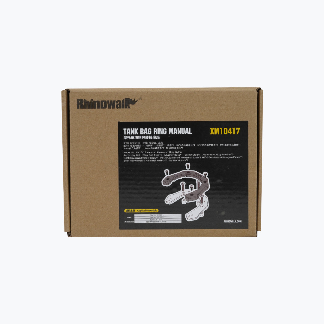RHINOWALK XM10417 Benelli & Moto Morini Magnetic Tank Bag Ring