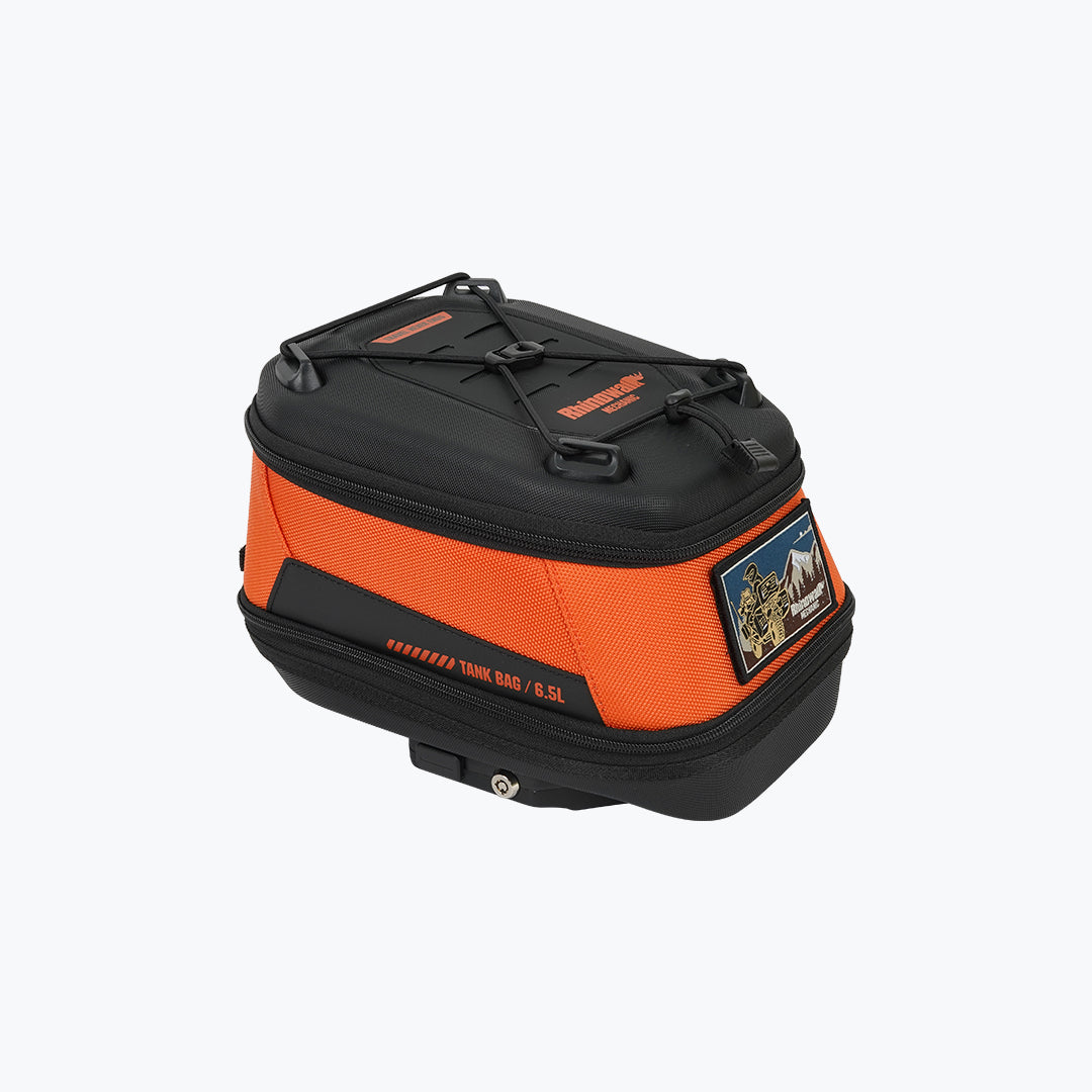 RHINOWALK Mechanic MJX2011 6.5L Magnetic Tank Bag Orange