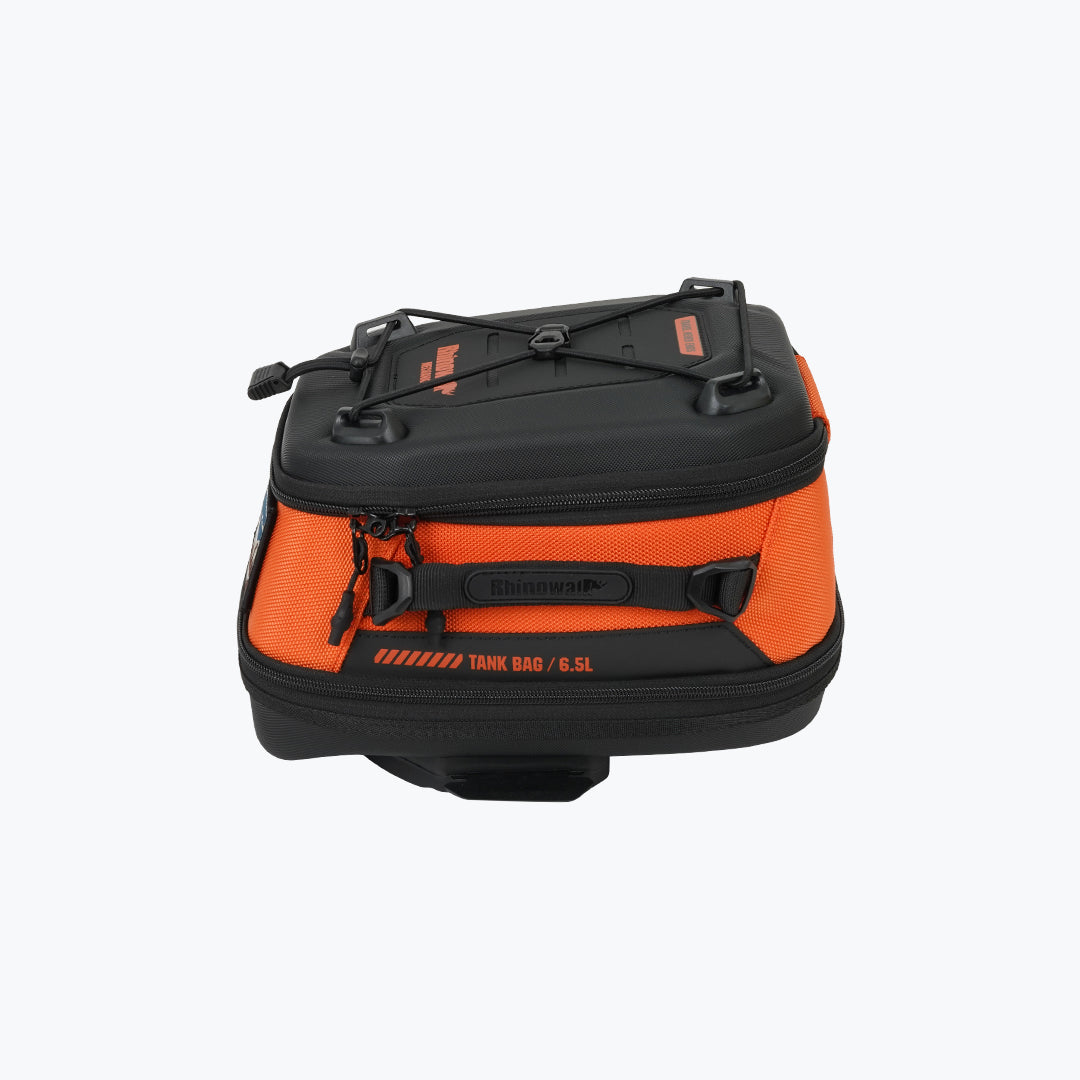 RHINOWALK Mechanic MJX2011 6.5L Magnetic Tank Bag Orange