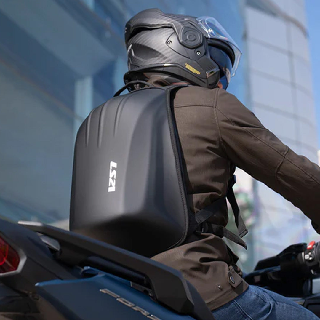 LS2 Shield Backpack 25L / 50L Expandable Rider Backpack