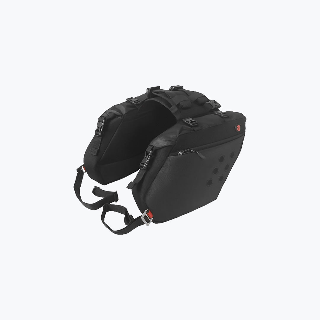 RiderZone Karzok Waterproof Motorcycle Saddle Bags 20L